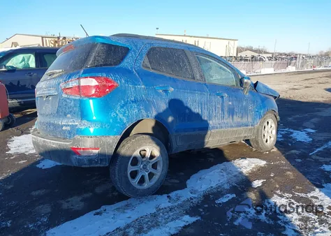 2019 Ford Ecosport Se из США, поврежденный, VIN MAJ6S3GL7KC281162
